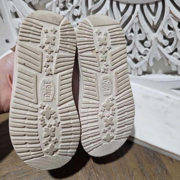 Hey Dudes Pink Glitter Casual Slip-On Shoes Girls Toddler 9 - Picture 3 of 7